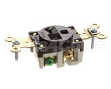 5461 Hubbell Lighting Sgl Wall Receptacle Wdyrc