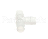 54854 Perlick Tee, Hose, 1 Barbed Fitting F