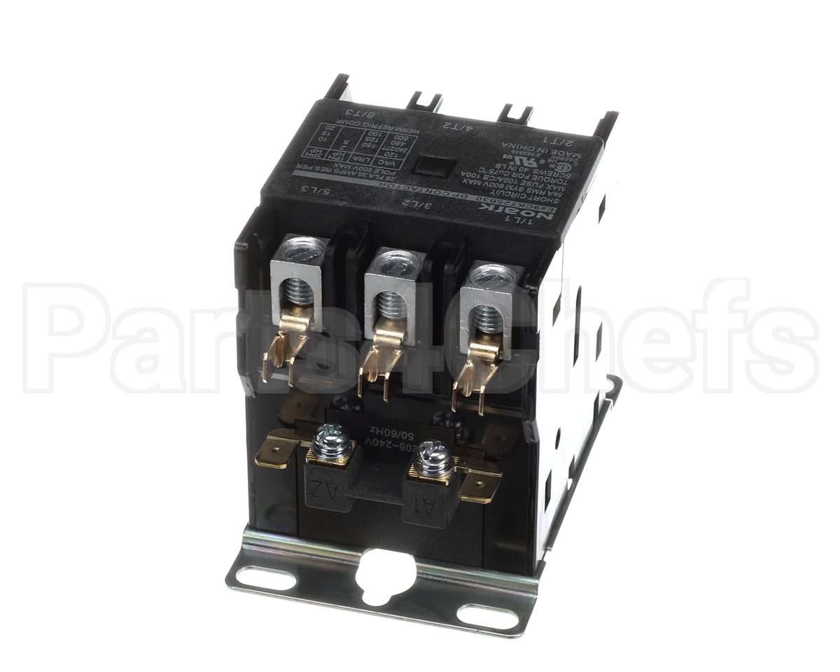550008225 Kolpak Contactor, 25A, 3Pl, Non Reversing 208/2