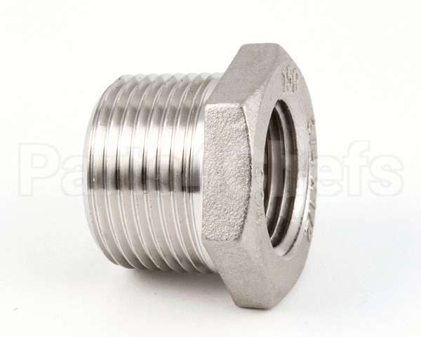 55107 Blodgett Reducer, Stn.stl 3/4Npt To 1/