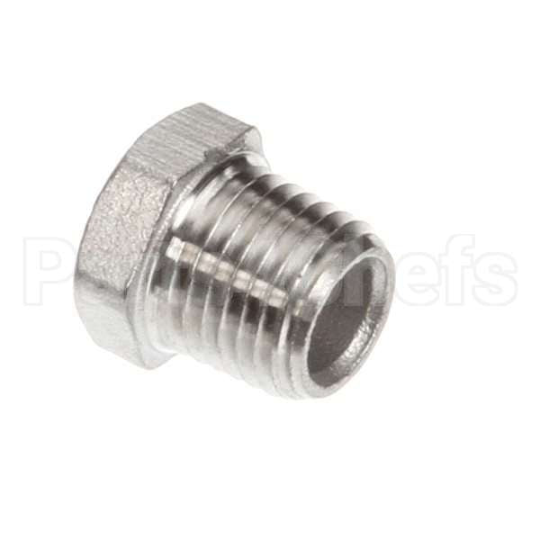 55111 Compatible Blodgett Reducer, Stn Stl 1/4 Npt To 1/4