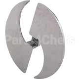 55266-4 Compatible Nemco Plate, Cut, Fixed, 1/8" Ez Slcr
