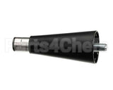 5550144001 Kold-Draft 6"Leg Nsf Black Abs