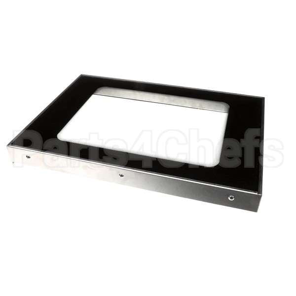 55542 Compatible Blodgett Doorassy, Outer Rh Blk Glass