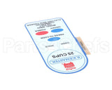 56822-L Town Food Service Control Housing Label