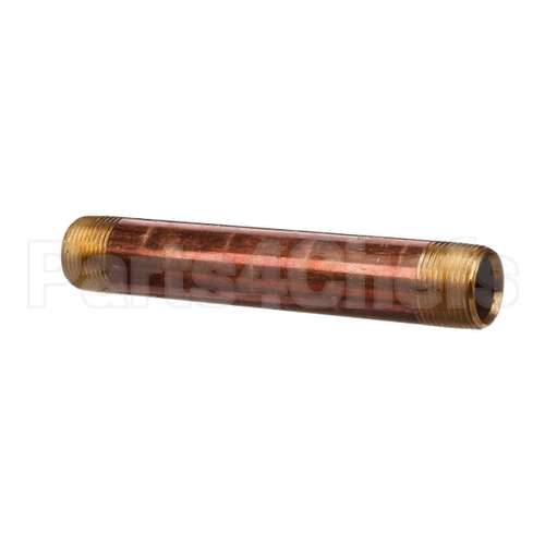 5700-001-26-74 Jackson Nipple, 3/4 Brass X 6 Lg.