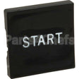 5708-6100 Compatible Oliver Products Button, Blk/Sq W/ Start Marking