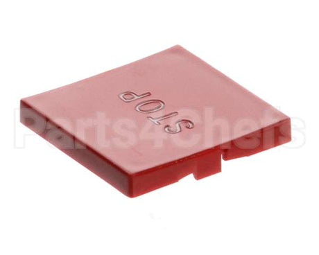 5708-6116 Oliver Button-Sq Red W/Stop Mrk,Short