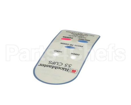 57155-L Town Food Service Control Housing Label