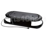 57678.1001 Bunn Lid Assy, Display Hopper Black