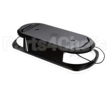 57678.1001 Bunn Lid Assy, Display Hopper Black