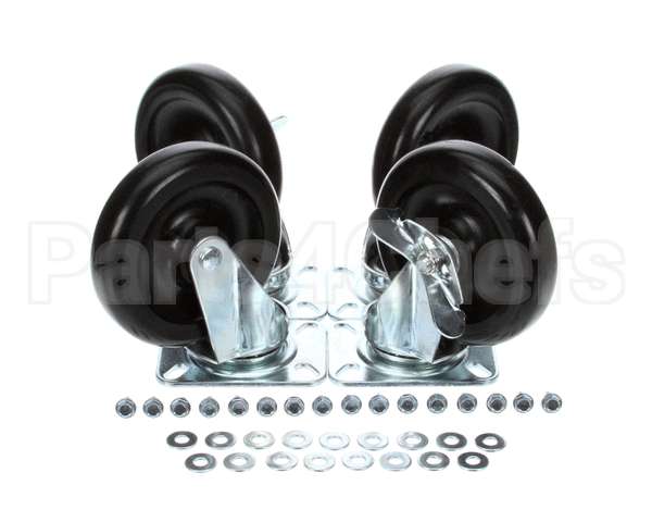 57784 Perlick Caster Kit, Set Of 4, 6 1/8