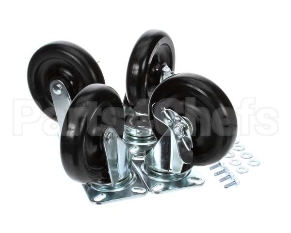 57784 Perlick Caster Kit, Set Of 4, 6 1/8