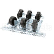 57787 Compatible Perlick Casterkit, Set Of 6, 3.75