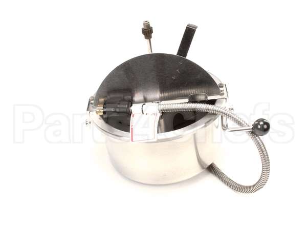 58014 Gold Medal Products 12/14 Oz Ss Kettle Comp