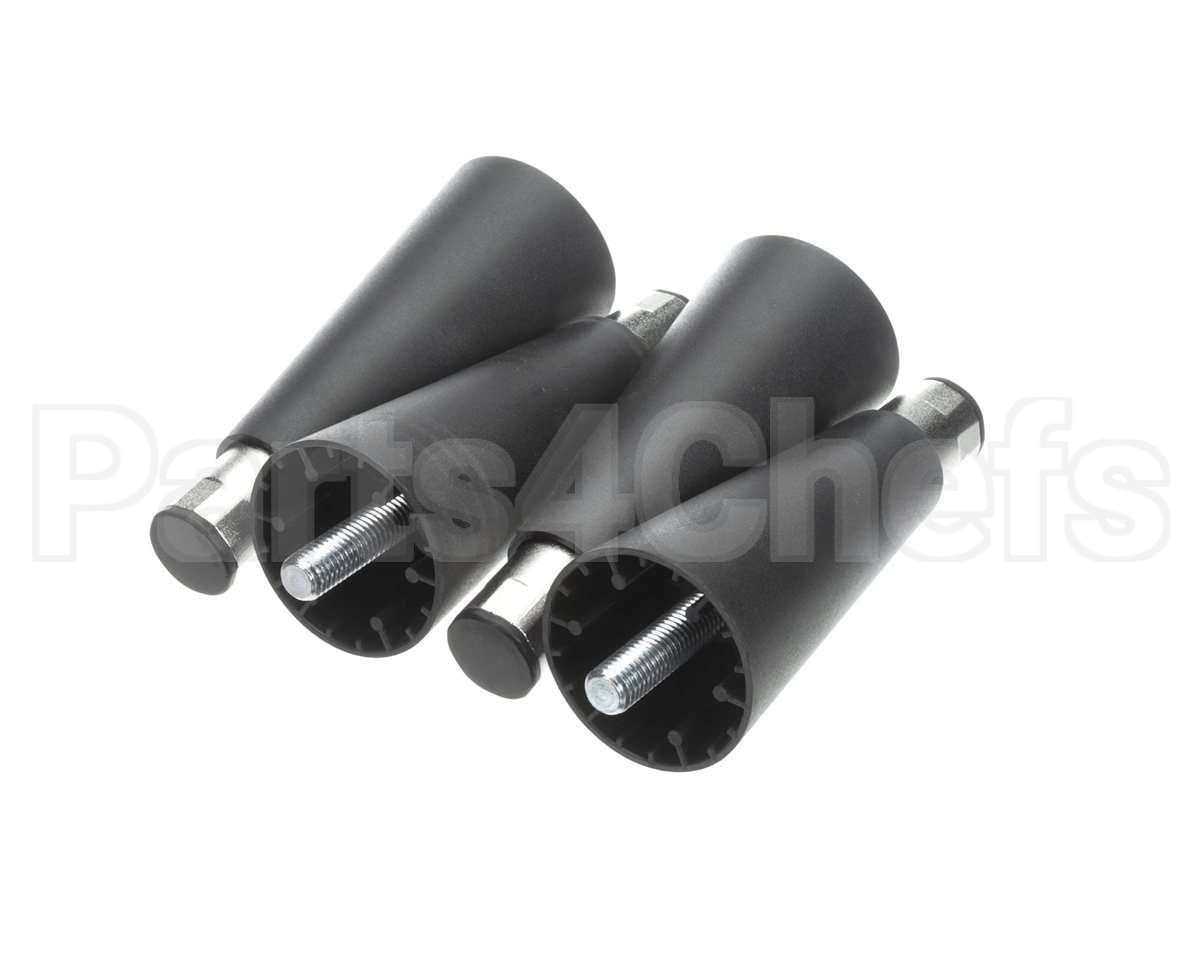 58B02-001A Beverage Air 6 Inch Leg Assy Set Of 4