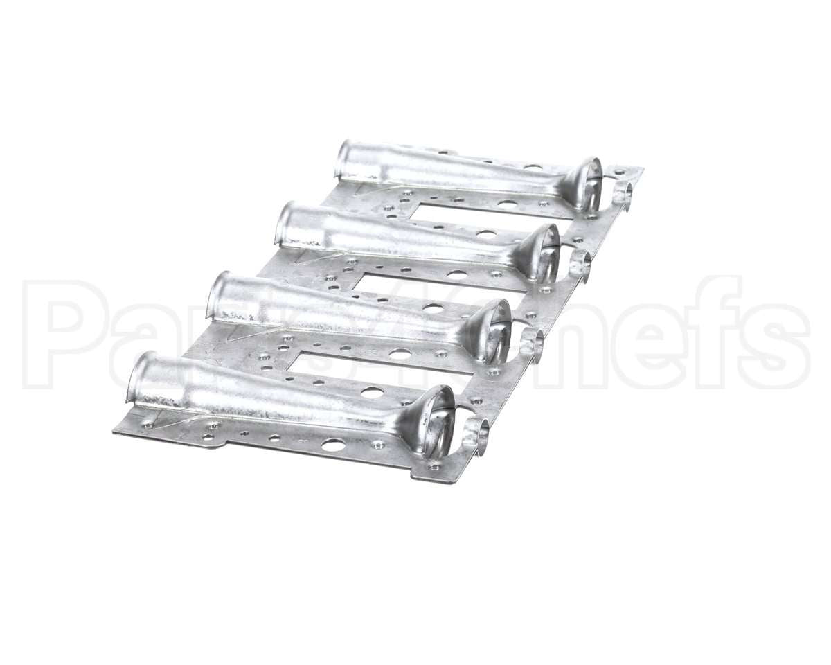 58L68 Lennox Burner Assy W/4 Burner Tubes