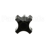5911-7014 Oliver Knob-Fluted1/4-20Studrd#Dk-85