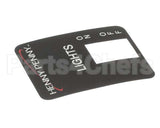 59305 Henny Penny Label - Lights W/O Prb