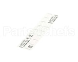 59565 Henny Penny Menu Card - Hp Gm