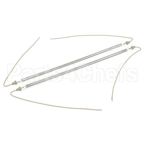 59841 Compatible Vollrath Element, Quartz, 120V 875W, Pk/2
