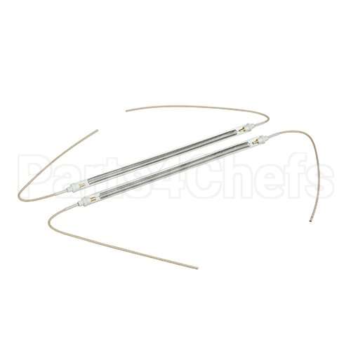 59843 Compatible Vollrath Quartzheater, 60V 400W, Pk/2