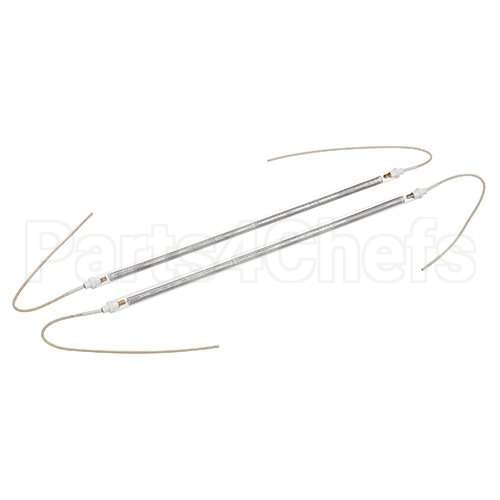 59857 Compatible Vollrath Quartzheater, 208V 900W, 16-1/4", Pk/2