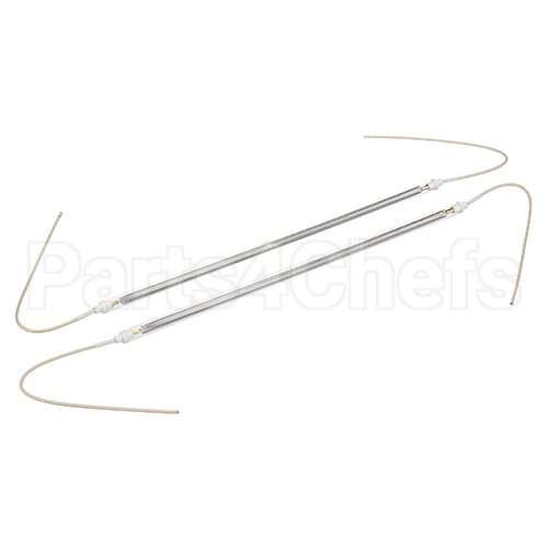 59858 Compatible Vollrath Quartz Heater 104V/907W, Pk2