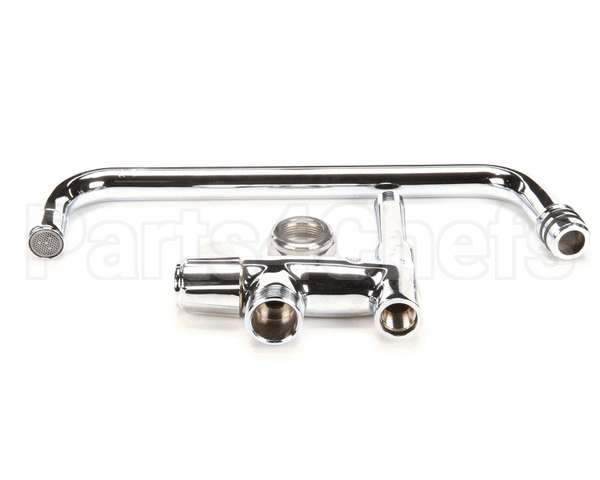 5AFL10 T&S Brass Faucet, Add-On For Pre-Rinse, 10 Swing N