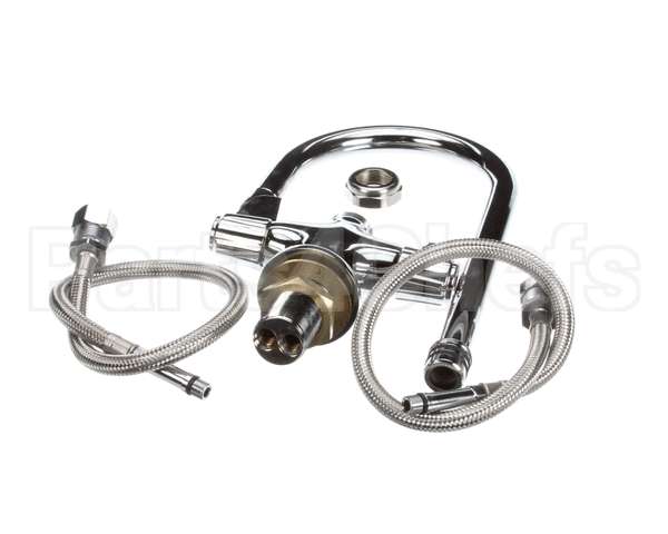 5F-2SLX05 T&S Brass Faucet Deck Mount Single Hole Base 18