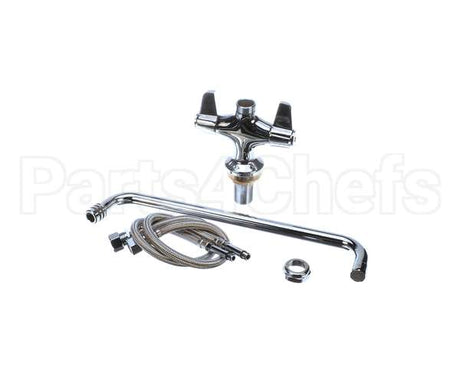 5F-2SLX14 T&S Brass Faucet Deck Mount Single Hole Base 18