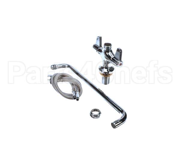 5F-2SLX14 T&S Brass Faucet Deck Mount Single Hole Base 18