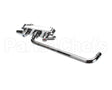 5F-4CLX12 T&S Brass Equip Workboard Faucet 4 Cc Deck Mount
