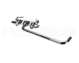 5F-4CLX12 T&S Brass Equip Workboard Faucet 4 Cc Deck Mount