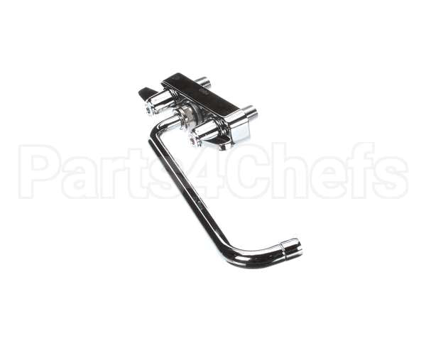 5F-4CLX12 T&S Brass Equip Workboard Faucet 4 Cc Deck Mount