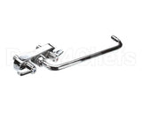 5F-4CLX12 T&S Brass Equip Workboard Faucet 4 Cc Deck Mount