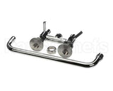 5F-4DLX12 T&S Brass Faucet Deck Mount 4 Centers 12 Swing
