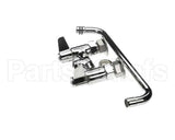 5F-4DLX12 T&S Brass Faucet Deck Mount 4 Centers 12 Swing
