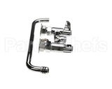 5F-4DLX12 T&S Brass Faucet Deck Mount 4 Centers 12 Swing