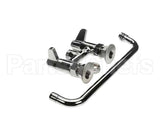 5F-4DLX12 T&S Brass Faucet Deck Mount 4 Centers 12 Swing