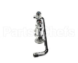 5F-4DLX14 T&S Brass Faucet, Deck Mount, 4 Centers, 14 Swing