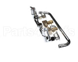 5F-8WLS12 T&S Brass 8 Wall Mount Faucet, 12 Swing Nozzle, Le