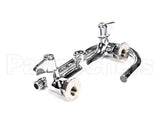 5F-8WLX05 T&S Brass Faucet Wall Mount 8 Centers 512 Swi