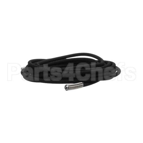 5HR-2HSE-50 T&S Brass 3/8 X 50' Equip Hose, Black, Medium Pres