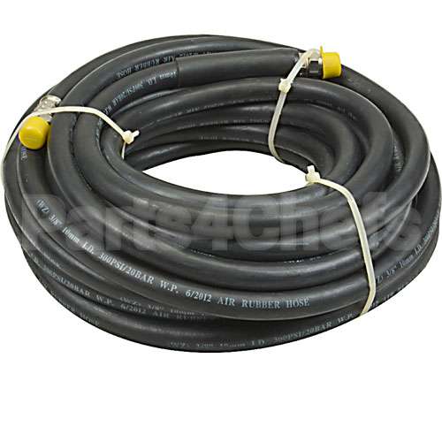 5HR2HSE50 Compatible TS Brass Hose (3/8" X 50Ft, Black)