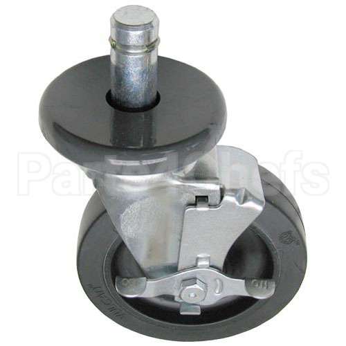 5MB Compatible Intermetro Stem Caster (W/Brake) 5" Wheel