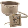 5P-SS10TDU-120 Compatible Wells Warmer, Rd, W/Drain, 120V, T-Stat