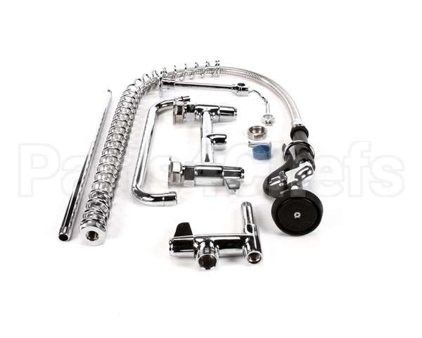 5PR-8D12 T&S Brass Pre-Rinse Unit, 8 Deck Mount, Add-On Fau