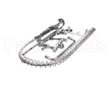 5PR-8W10 T&S Brass Pre-Rinse, Wall Mount Base, 8 Centers, 6