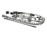 5PR-8W12-C T&S Brass Pre-Rinse Unit: 8 Wall Mount, Low-Flow S